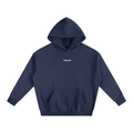 S01 / 07 Oversize Fleeced Hoodie - Navy Blue