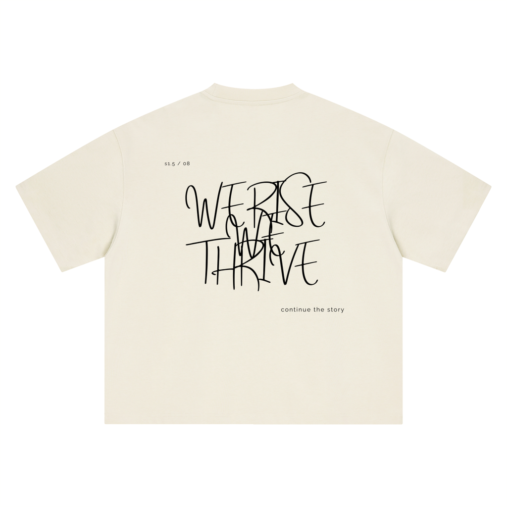 S1.5 / 08 Boxy Oversized T-Shirt - Mild Apricot