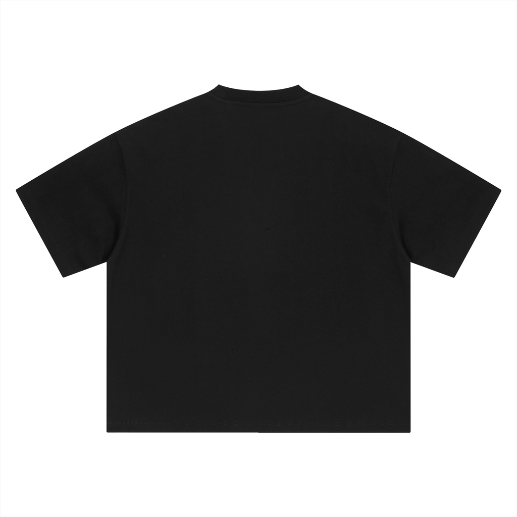 Offseason Boxy Oversized T-Shirt - Black