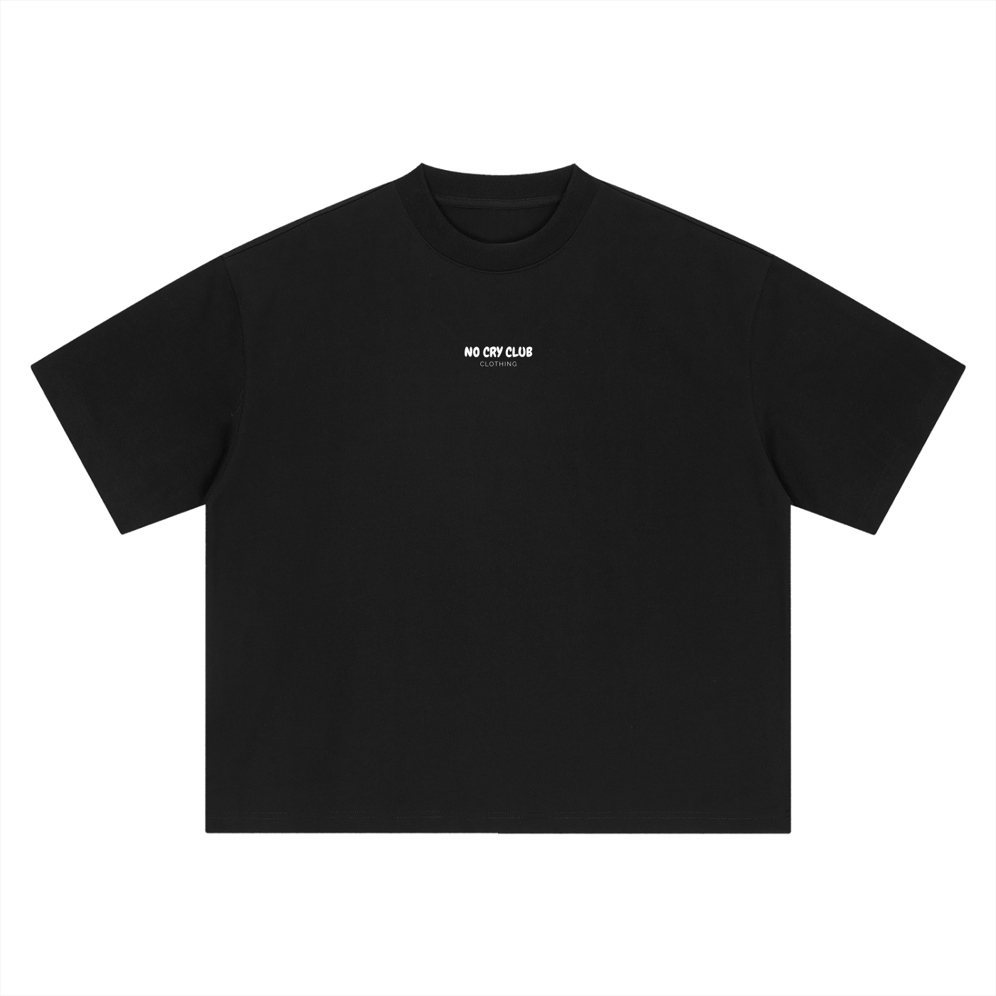 S1.5 / 01 Boxy Oversized T-Shirt - Black