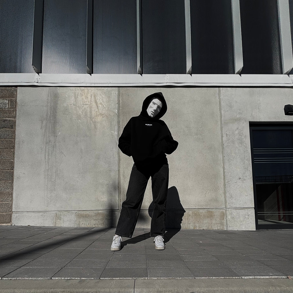 Offseason Oversize Fleeced Hoodie - Black