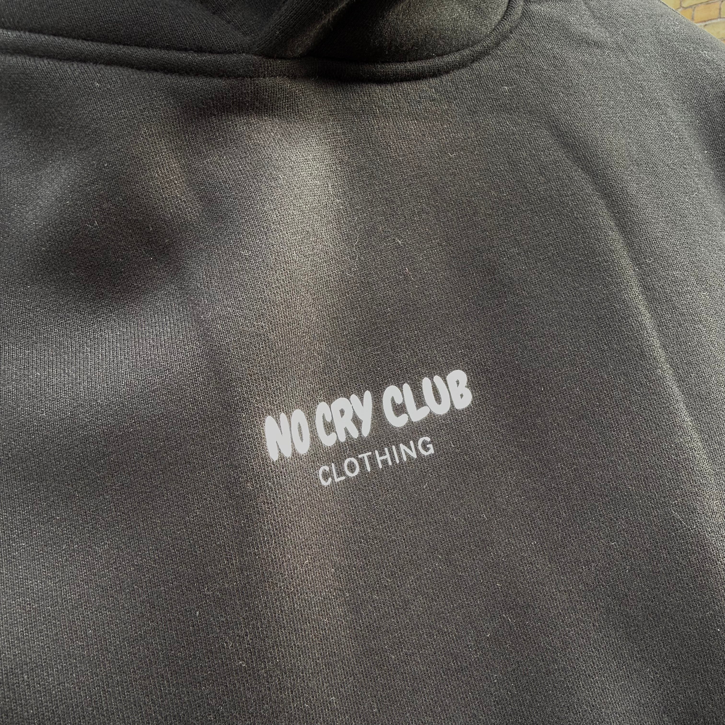 S01 / 05 Oversize Fleeced Hoodie - Black
