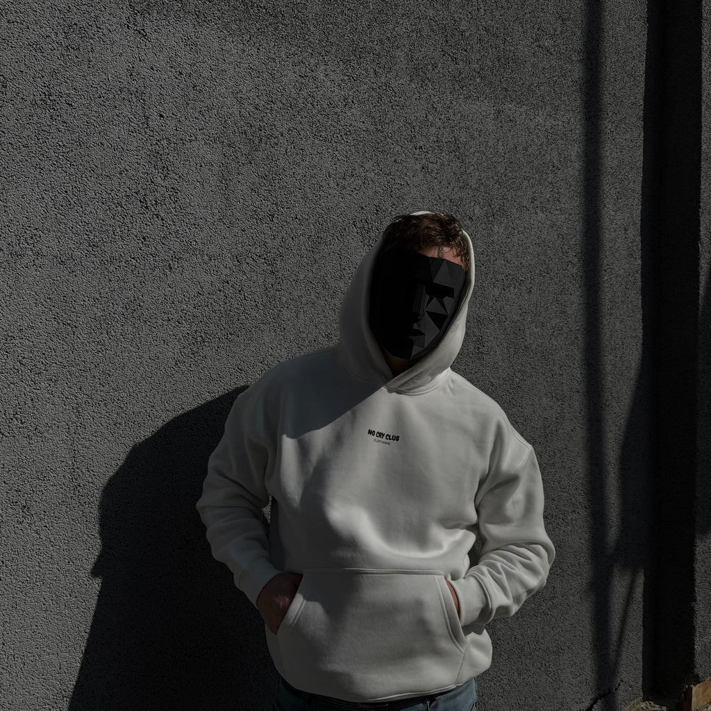 Offseason Oversize Fleeced Hoodie - White