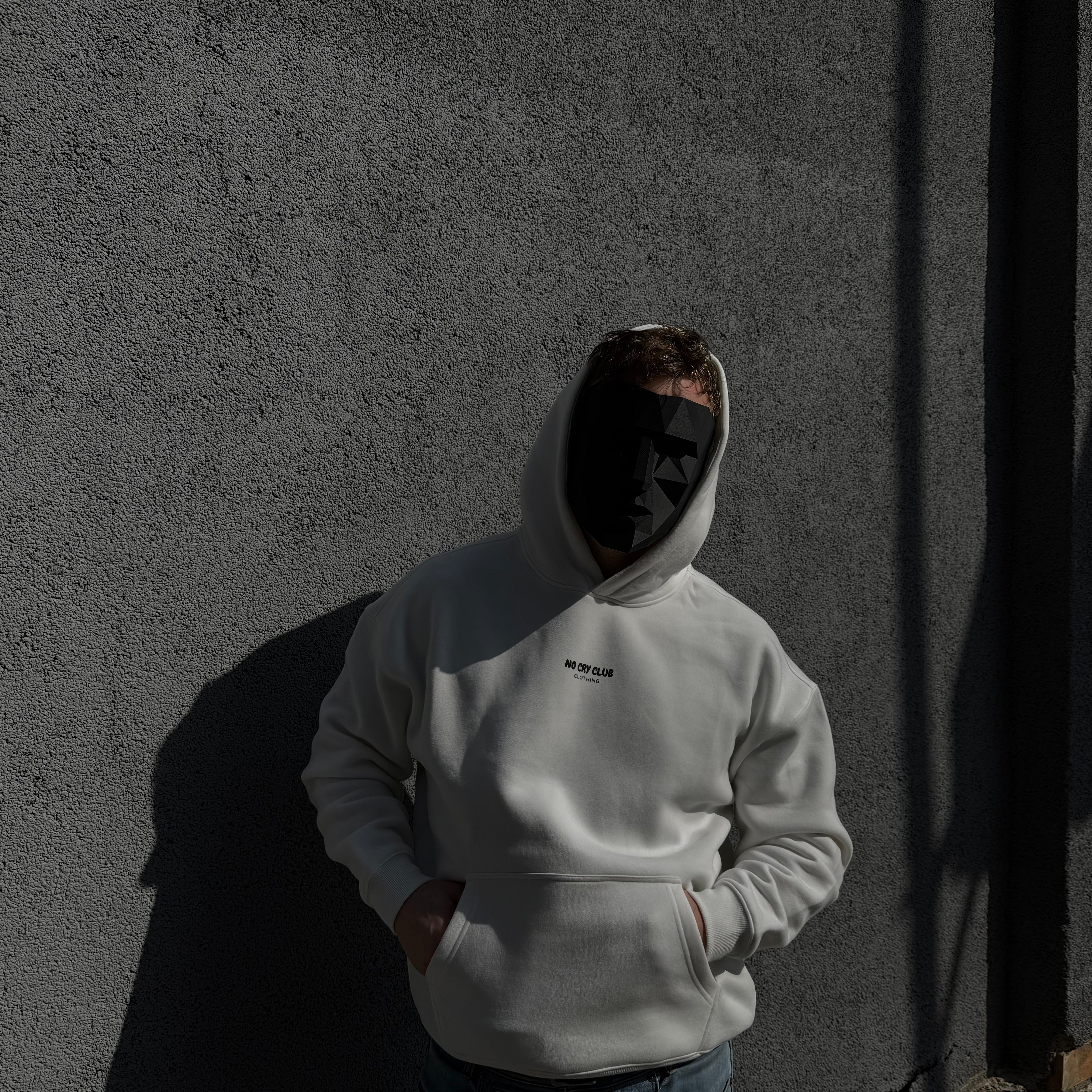 Offseason Oversize Fleeced Hoodie - White