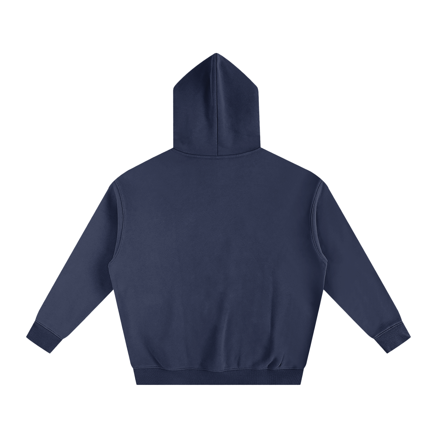 Offseason Oversize Fleeced Hoodie - Navy Blue
