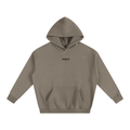 S01 / 04 Oversize Fleeced Hoodie - Gray Coffee